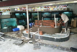 農(nóng)莊淡水魚池建造